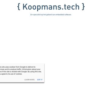 http://www.koopmans.tech