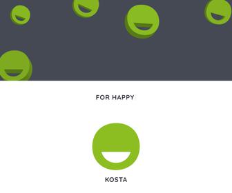Kosta, for smiling brands