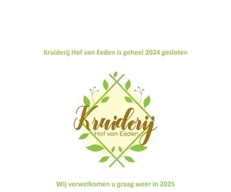 http://www.kruiderijhofvaneeden.nl