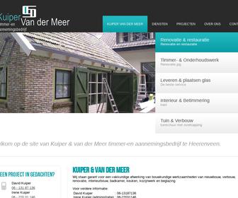 Kuiper Van Der Meer Timmer- en Aannemingsbedrijf