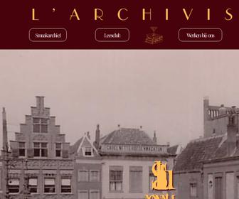 http://www.larchiviste.nl