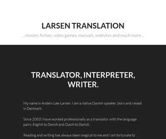 http://www.larsentranslation.wordpress.com