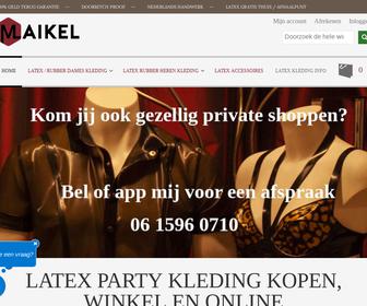 Maikel latex kleding