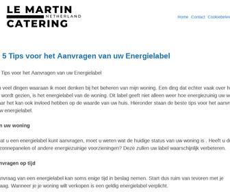 http://lemartincatering.nl