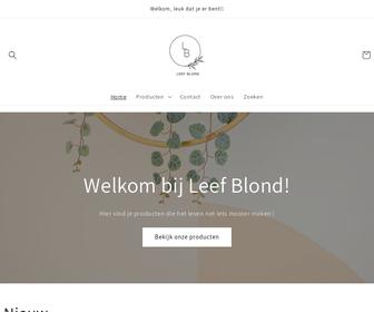 http://www.leefblond.nl