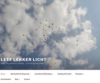 http://www.leeflekkerlicht.nl