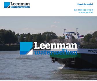 https://www.leenmanwaterwerken.nl