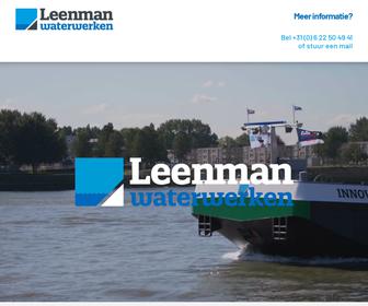 http://www.leenmanwaterwerken.nl