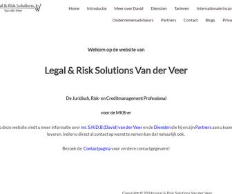 Legal & Risk Solutions Van der Veer