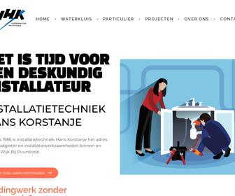 I.H.K. Installatietechniek Hans Korstanje
