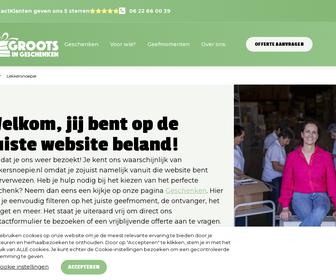 Groots in Geschenken