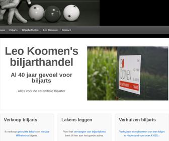 http://www.leokoomenbiljarts.nl