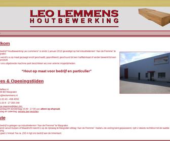 Houtbewerking en Houthandel Leo Lemmens