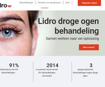 Lidro - droge ogen behandeling
