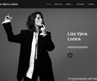 Liza Lozica - Mezzosopraan