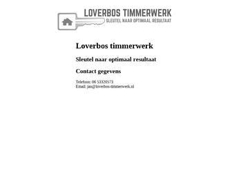 Jan Loverbos Timmerwerken