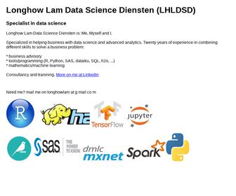 Longhowlam Data science Diensten