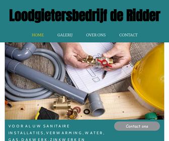 http://www.loodgietersbedrijfderidder.nl