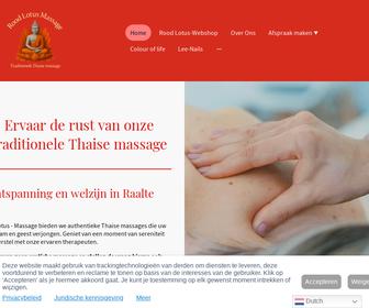 Rood Lotus - Massage