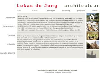 Lukas de Jong Architectuur