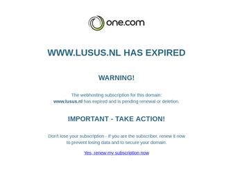 http://www.lusus.nl
