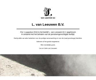 L.P.A. van Leeuwen Holding B.V.