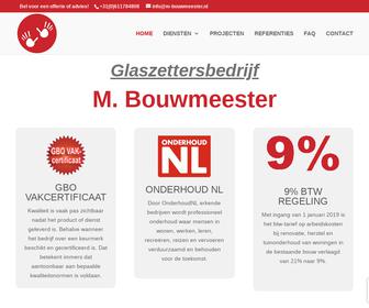 Glas en afwerkingsbedrijf M. Bouwmeester