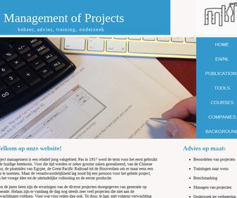 Management of projects