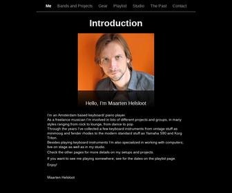 Maarten Helsloot Music & Media services