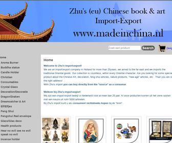 Zhu's (Eu) Chinese Book & Art Import-Export