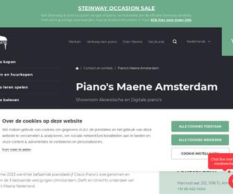 Piano's Maene Amsterdam (Clavis Piano's)
