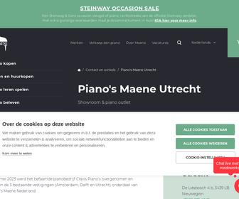 Piano's Maene Utrecht (Clavis Piano's)