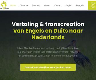 Marsha Boelaars Vertalingen
