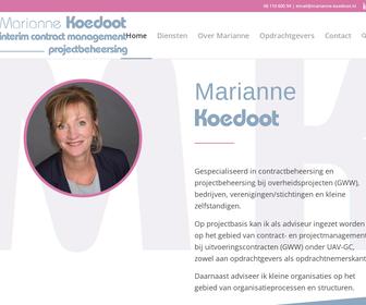 Marianne Koedoot, int. contr.- projectmanagement
