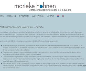 http://www.mariekehohnen.com