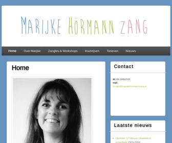 http://www.marijkehormannzang.nl