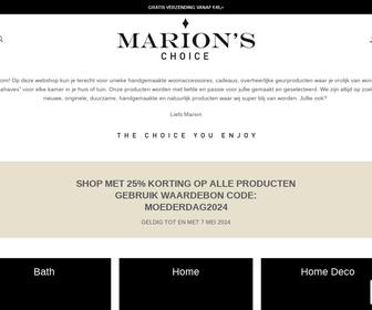 http://www.marions-choice.com