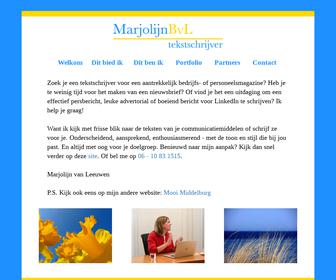 http://www.marjolijnbvl-tekstschrijver.nl
