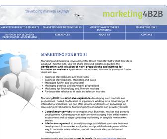 Marketing 4B2B 