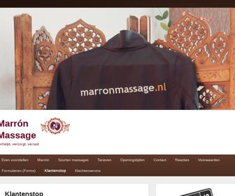 http://www.marronmassage.nl