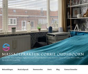 Massagepraktijk Corrie Oudshoorn