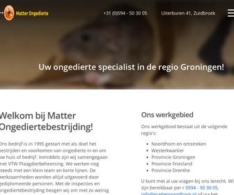 Ongediertebestrijding Matter Noordhorn