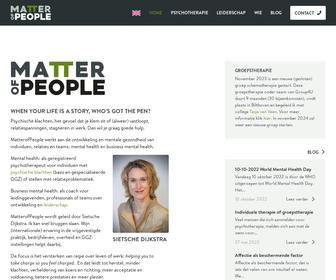 Matter of People