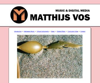 Matthijs Vos Electronic Music & Sound Design
