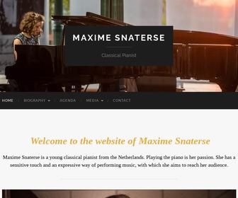 Maxime Snaterse - Pianiste
