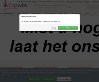 Maxwijn Wijnhandel Slijterij