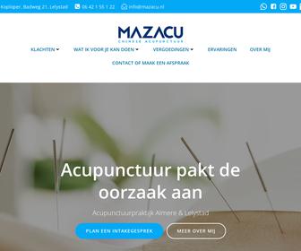 Acupunctuur praktijk Mazacu Lelystad en Almere