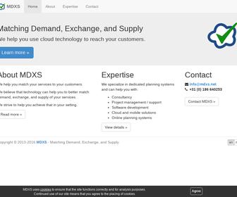MDXS Matching Demand, Exchange, and Supply
