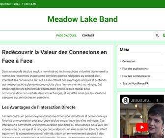 http://www.meadowlakeband.com