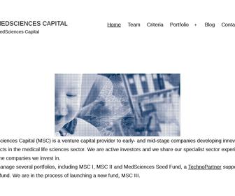 MedSciences Capital Management B.V.